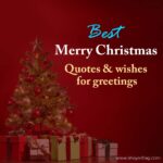 Best Merry Christmas quotes & wishes for greetings in English with images
