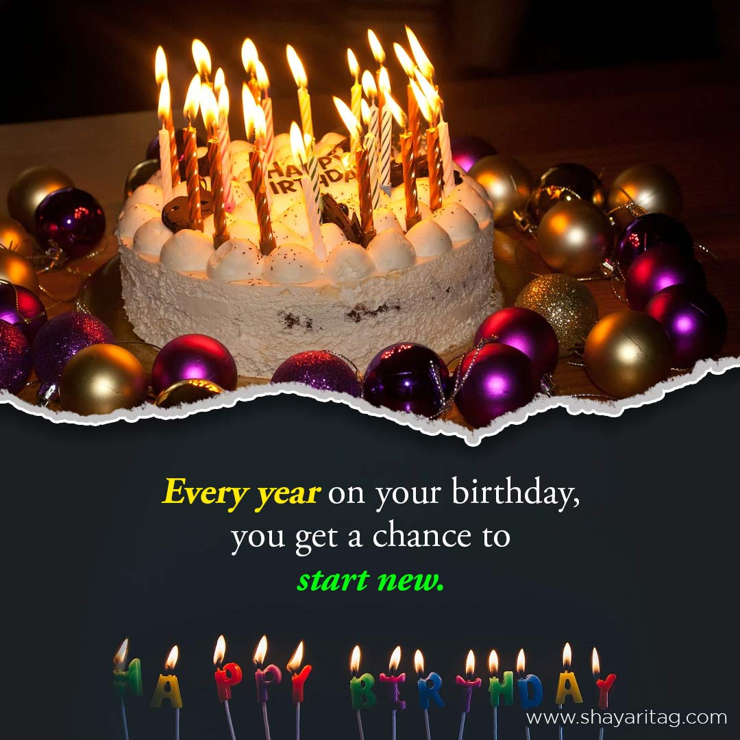 Every year on your birthday-Best Happy birthday wishes & quotes for messages with image