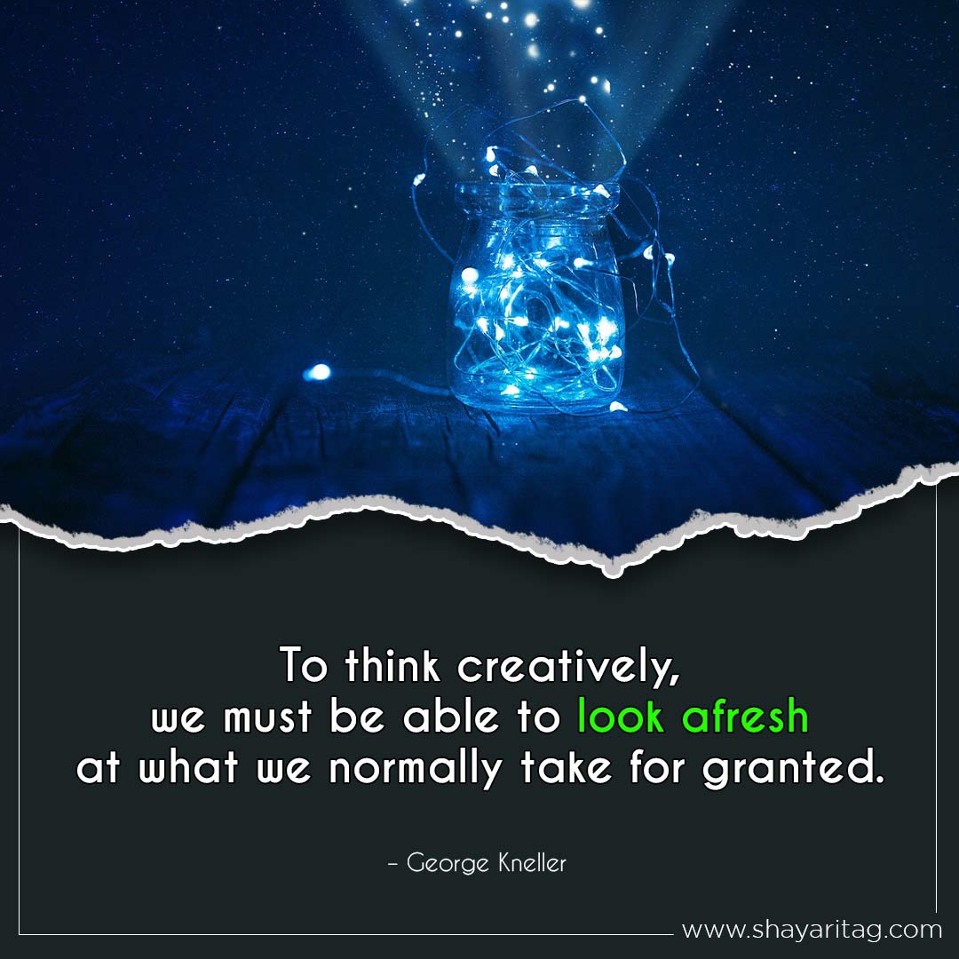 To think creatively-Best Monday motivation Quotes for business with image