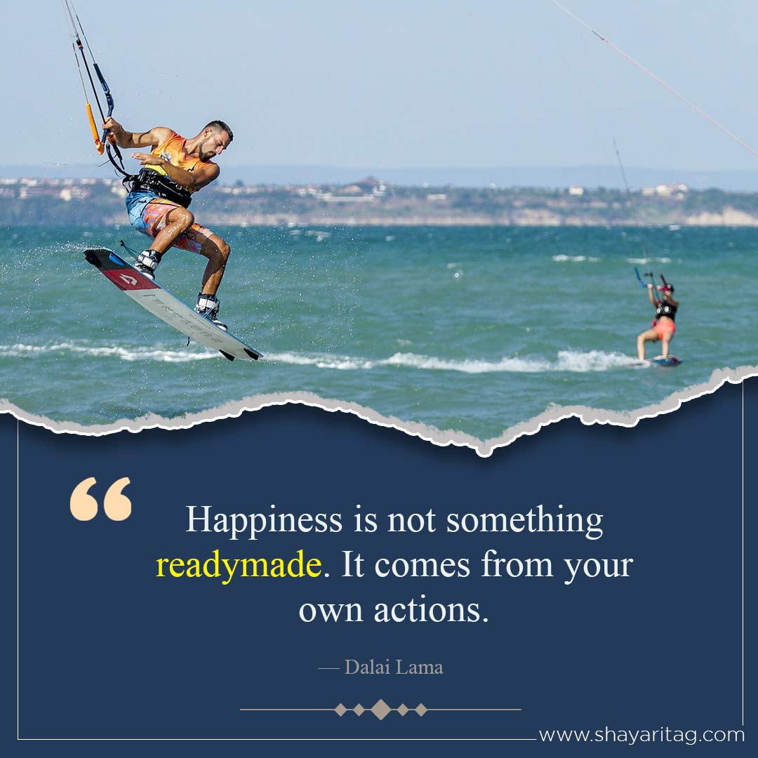 Happiness is not something readymade-Best Suvichar in English short line for Student