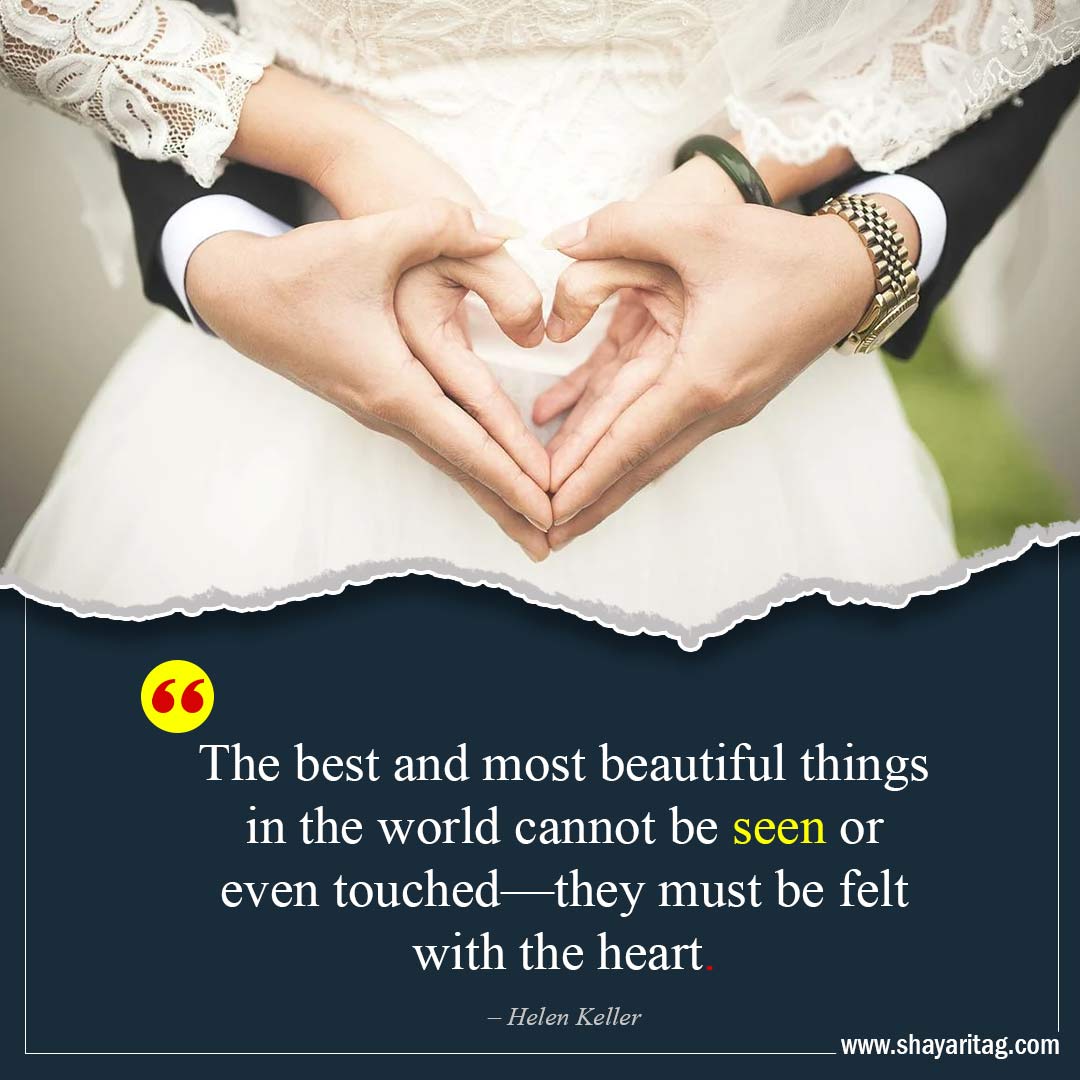 The best and most beautiful things-Best Husband Wife Quotes love in English with image