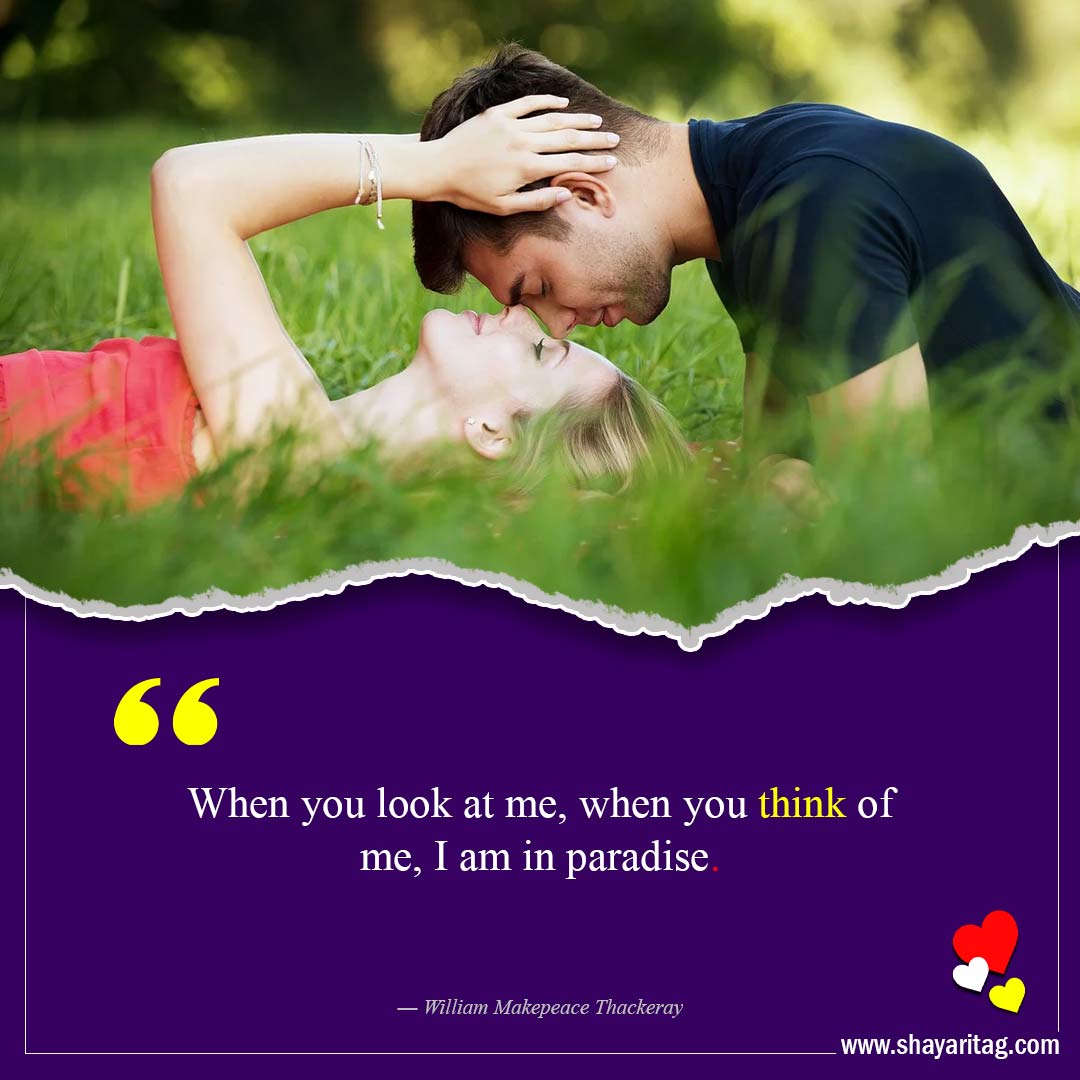 When you look at me-Best love quotes for girlfriend (Her) in English with image