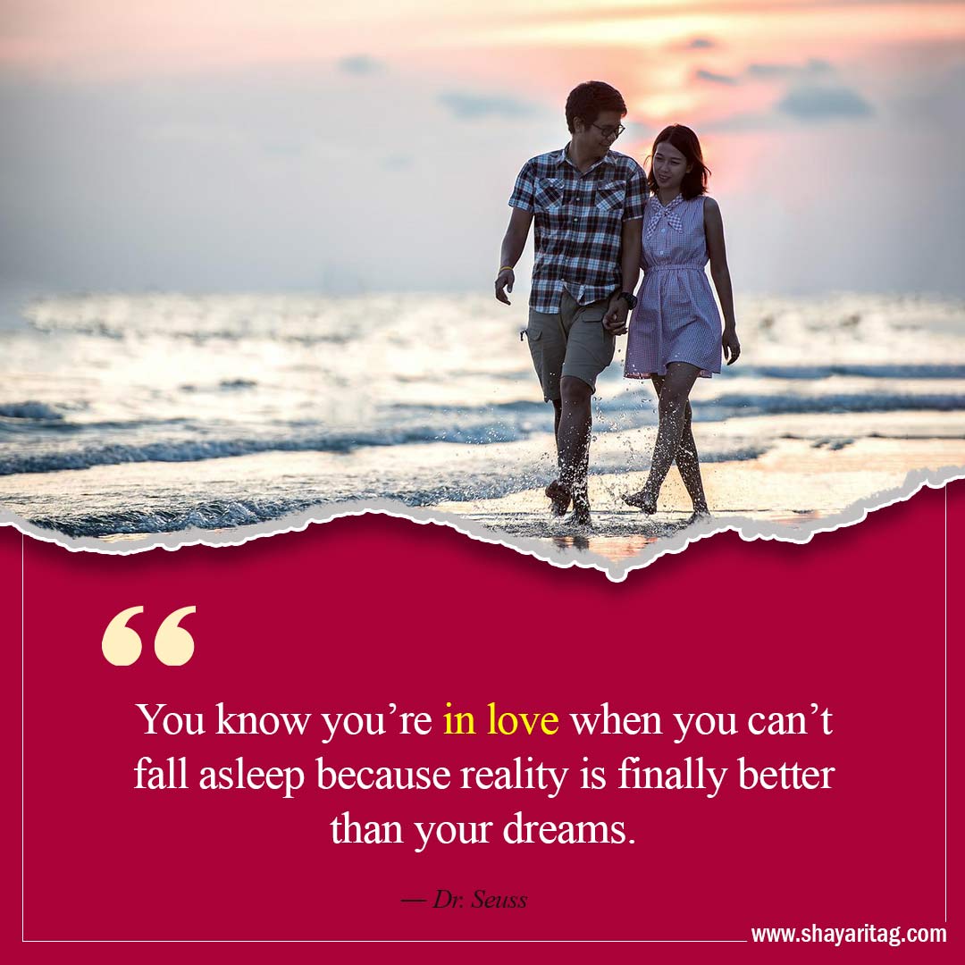You know you’re in love-Best Love relationship Quotes status Couple quotes with image