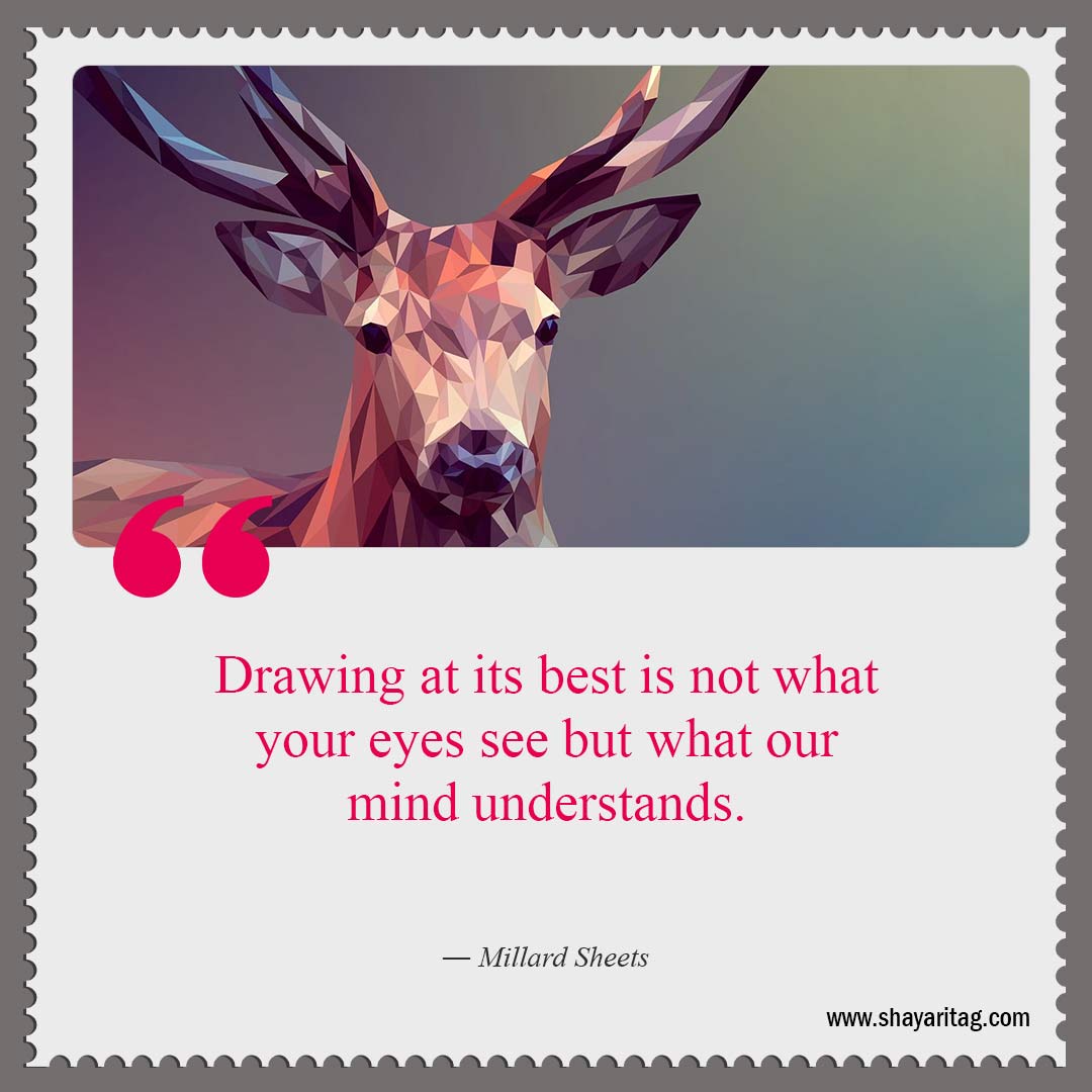 Drawing at its best is not-Best Quotes about art What is art Quotes in art with image