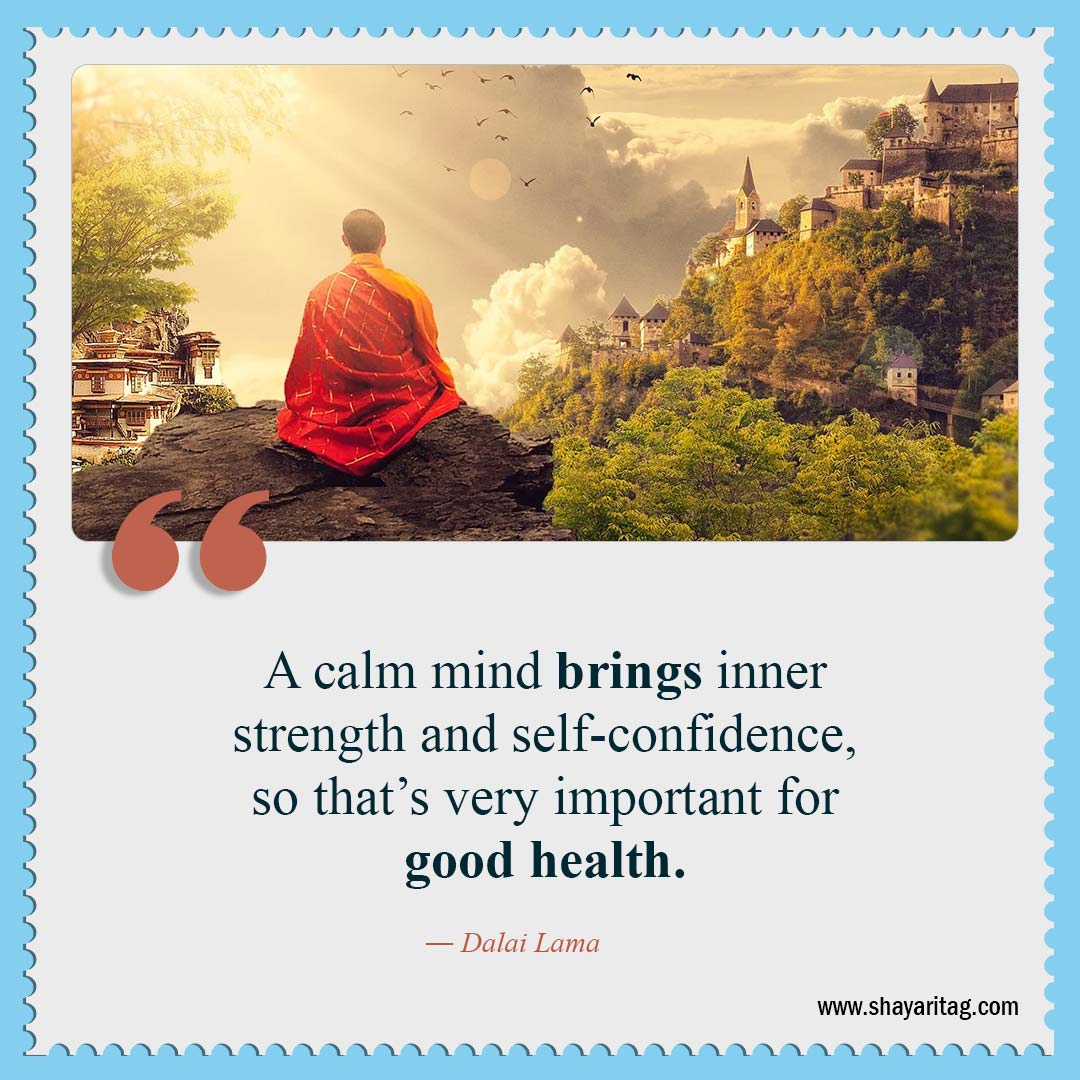 A calm mind brings inner strength-Be Confident Quotes Best Self confidence Quotes for Woman and Man