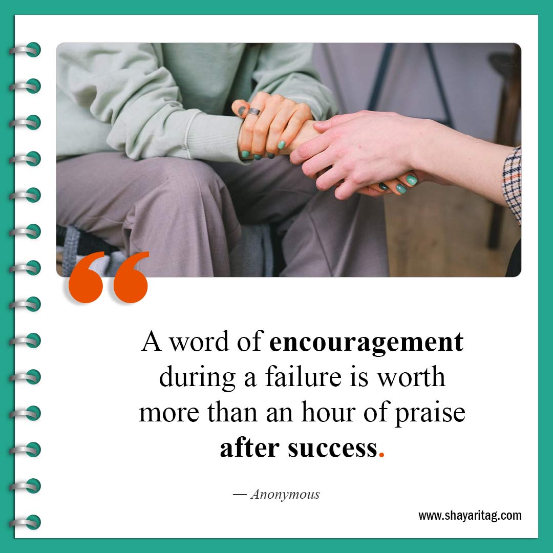 A word of encouragement during a failure-Quote for Encouraging quotes for women and Men