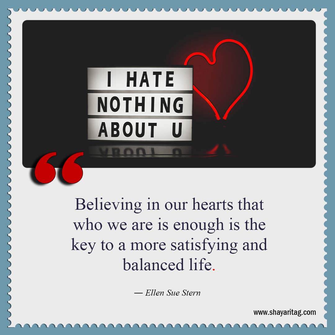 Believing in our hearts that who-Be Yourself Quotes Best quotes about me with image