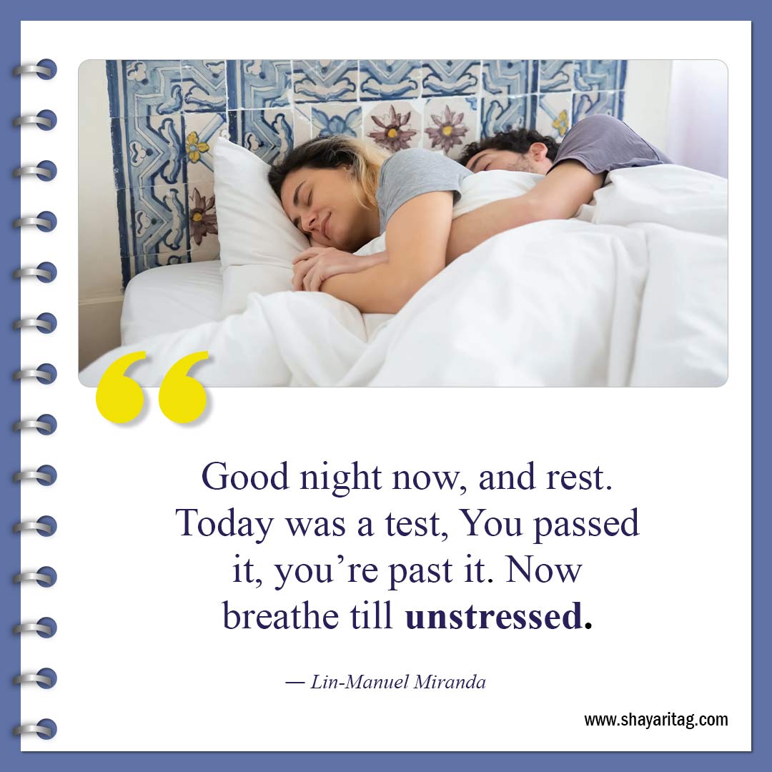 Good night now and rest-Inspirational Good night quotes Best Gudnyt quote