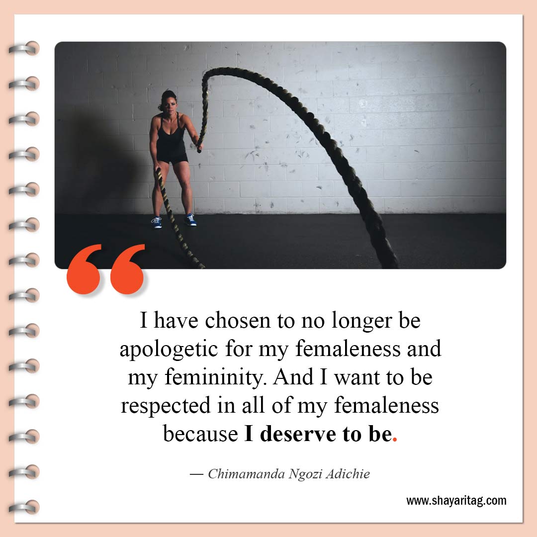 I have chosen to no longer be apologetic-Quotes about strong women Powerful women quotes
