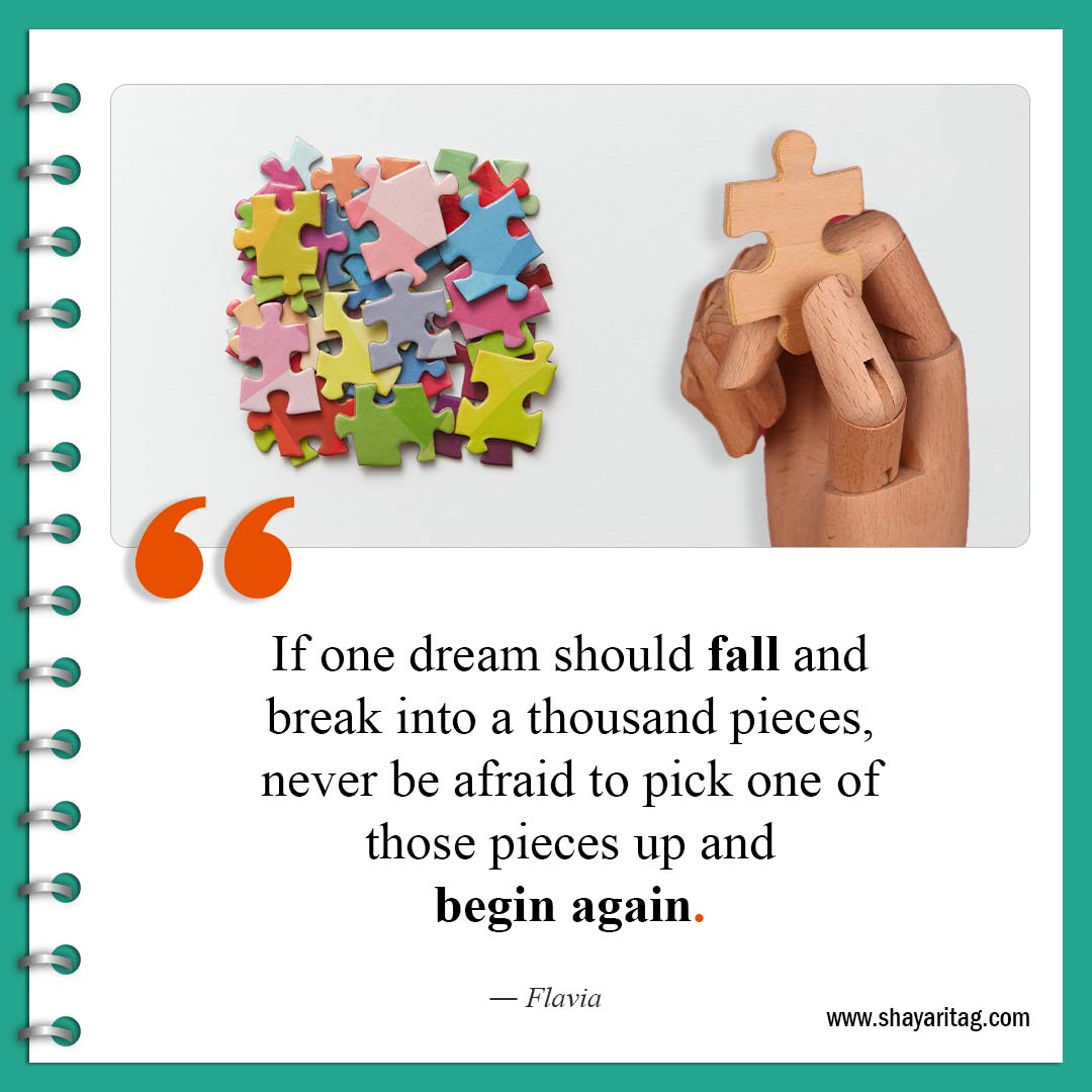 If one dream should fall-Quote for Encouraging quotes for women and Men
