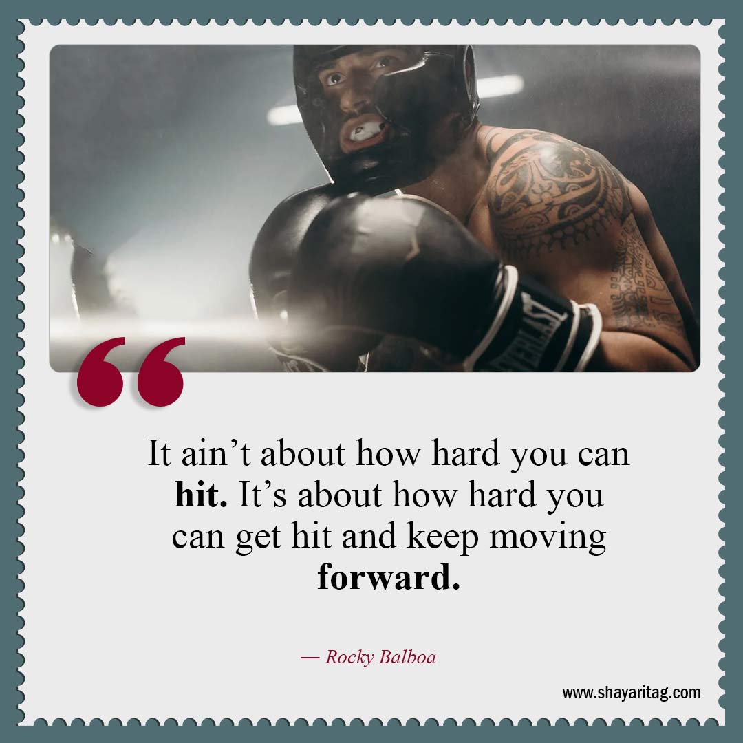 It ain’t about how hard you can hit-Best motivation boxing quotes boxers quotes
