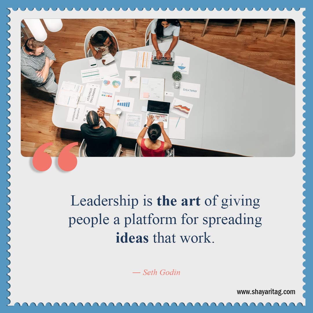 Leadership is the art of giving people-Quotes about leadership Best Inspirational quotes for leadership