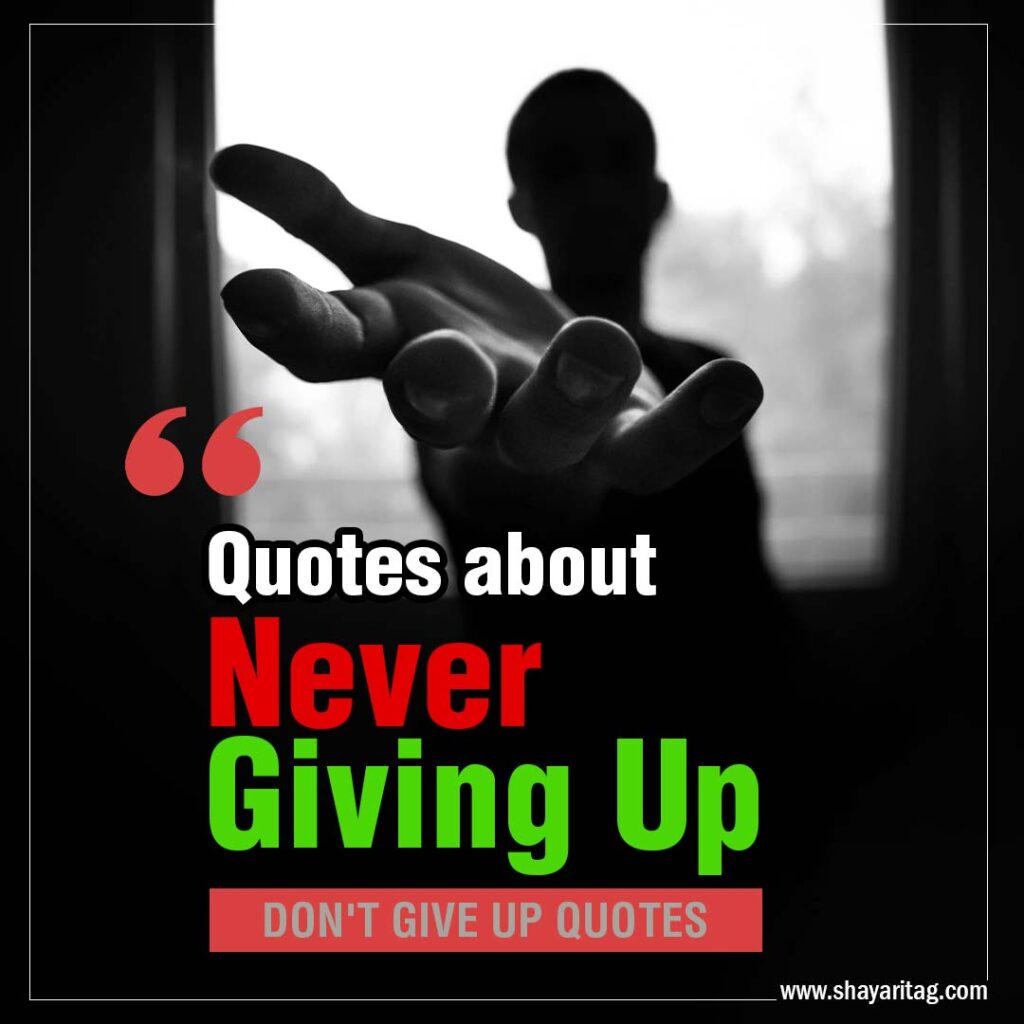 Quotes about Never Giving Up Best don't give up quotes with image and quotes to never give up