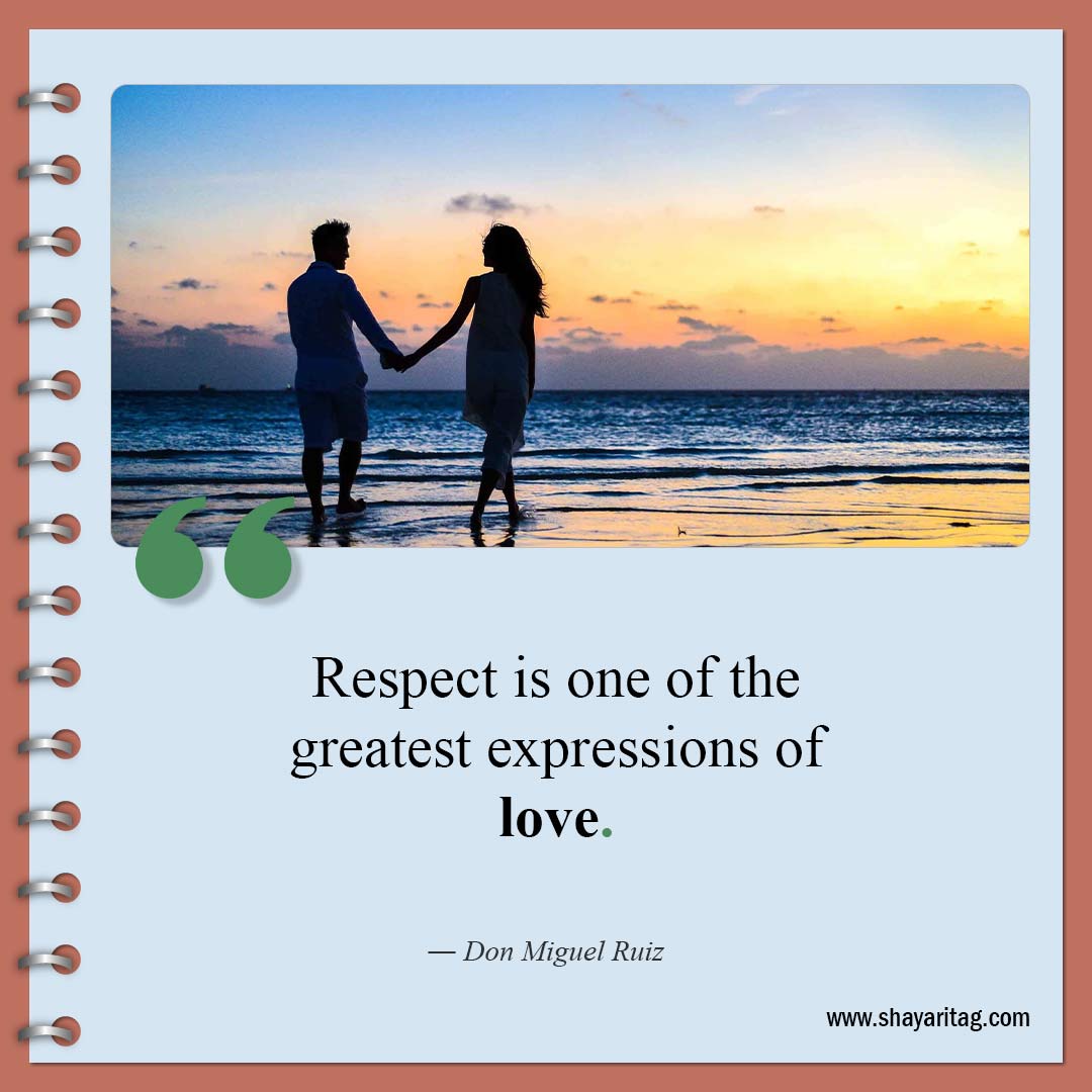 Respect is one of the greatest expressions-Quotes about respect Best relationship respect quotes