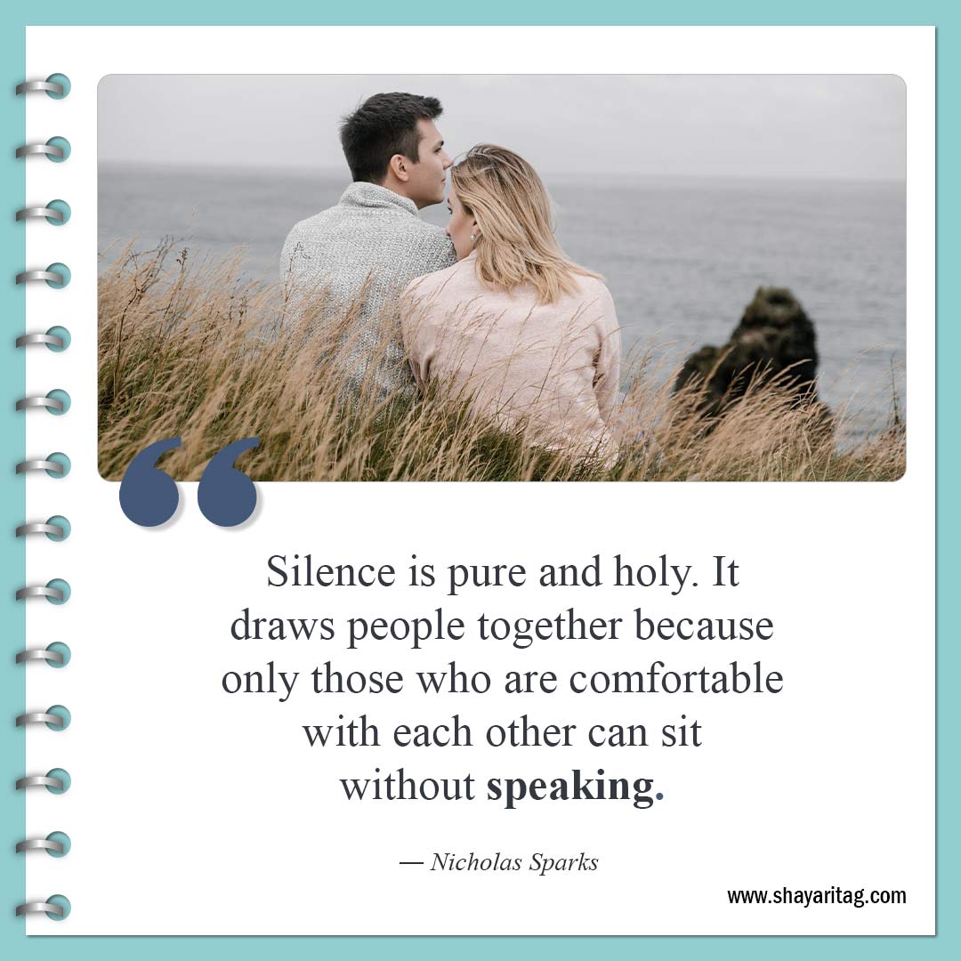 Silence is pure and holy-Quotes about silence Best be silent quotes