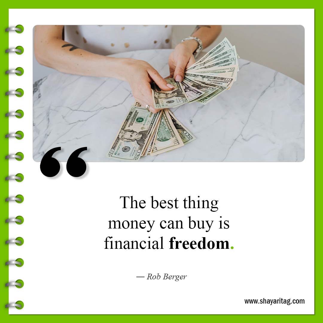 The best thing money can buy-Quotes about Money financial motivational quotes 