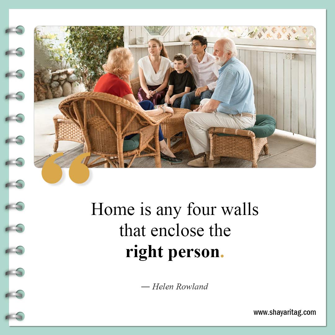 Home is any four walls that-Quotes about Home What is Home Quotes