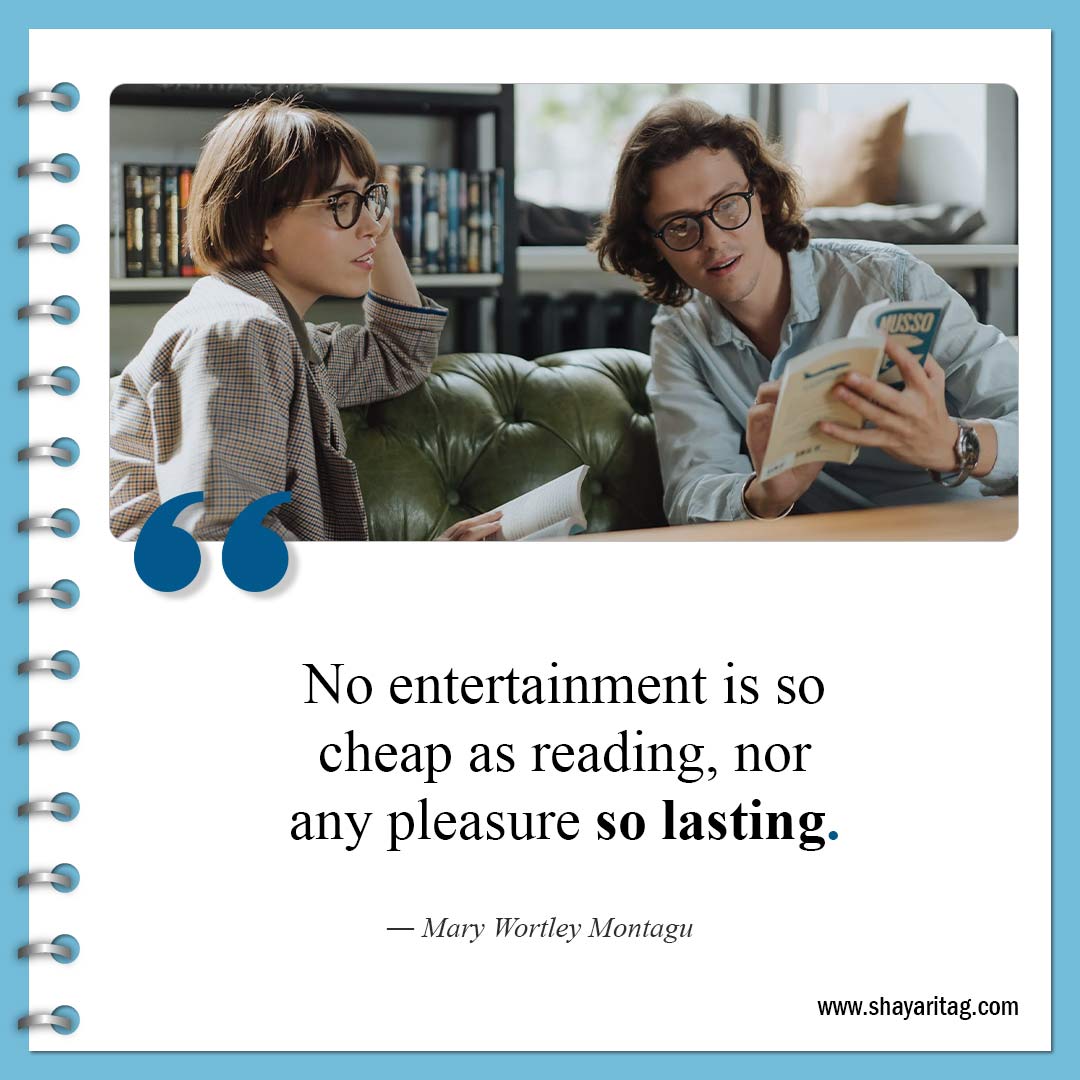 No entertainment is so cheap-Quotes about Reading Books Best inspirational quotes on books