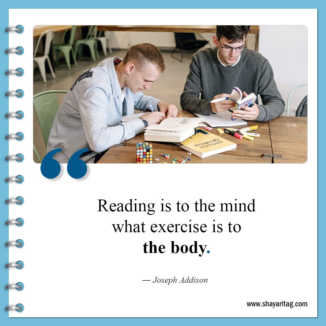 Reading is to the mind-Quotes about Reading Books Best inspirational quotes on books