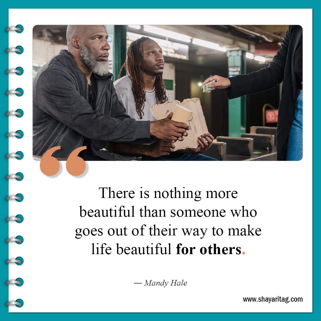 There is nothing more beautiful-Quotes about Helping Others Best Helping to others quotes