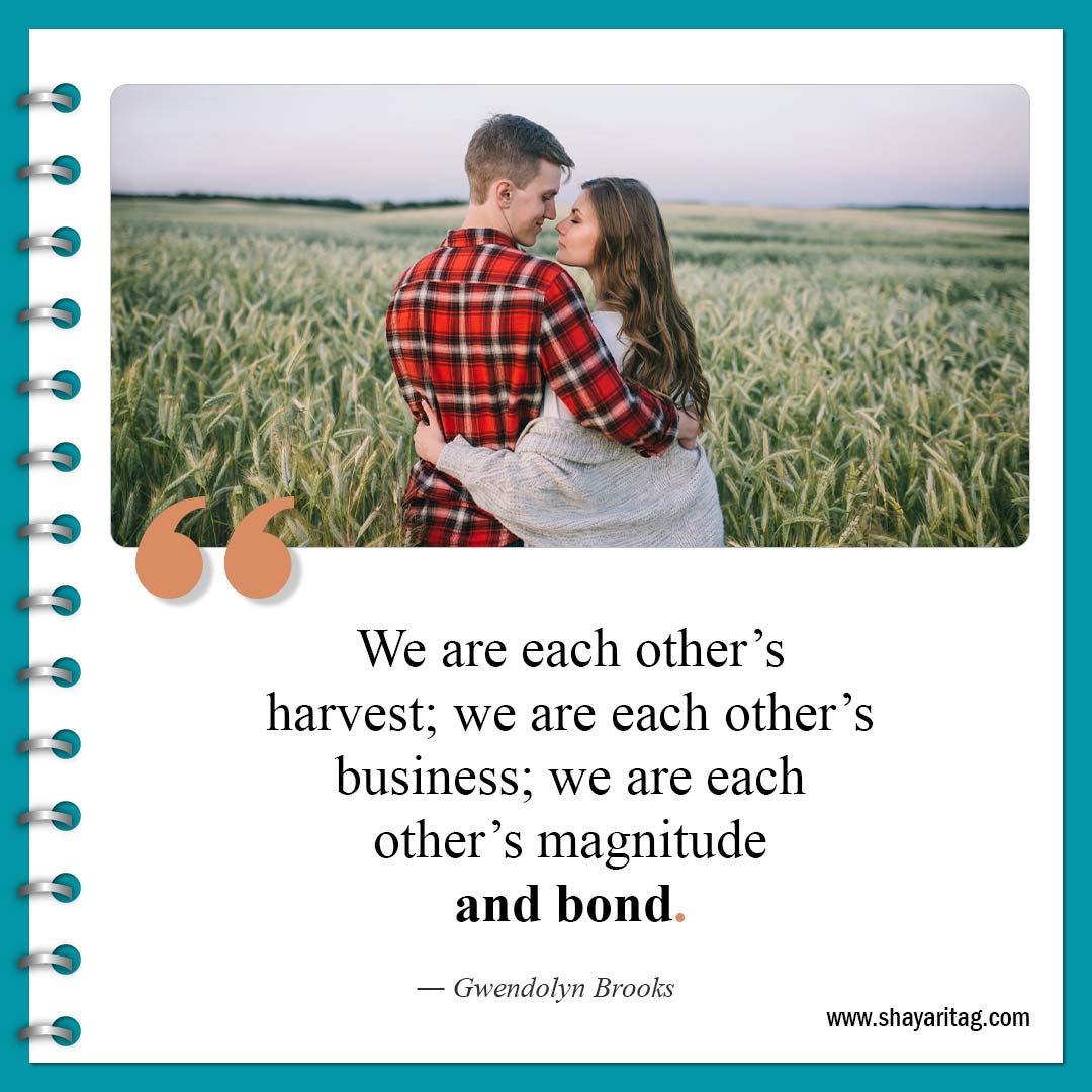 We are each other’s harvest-Quotes about Helping Others Best Helping to others quotes