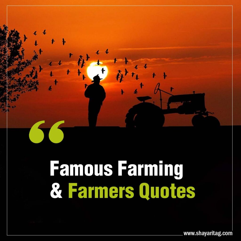 Famous farming Farmers Quotes with image online