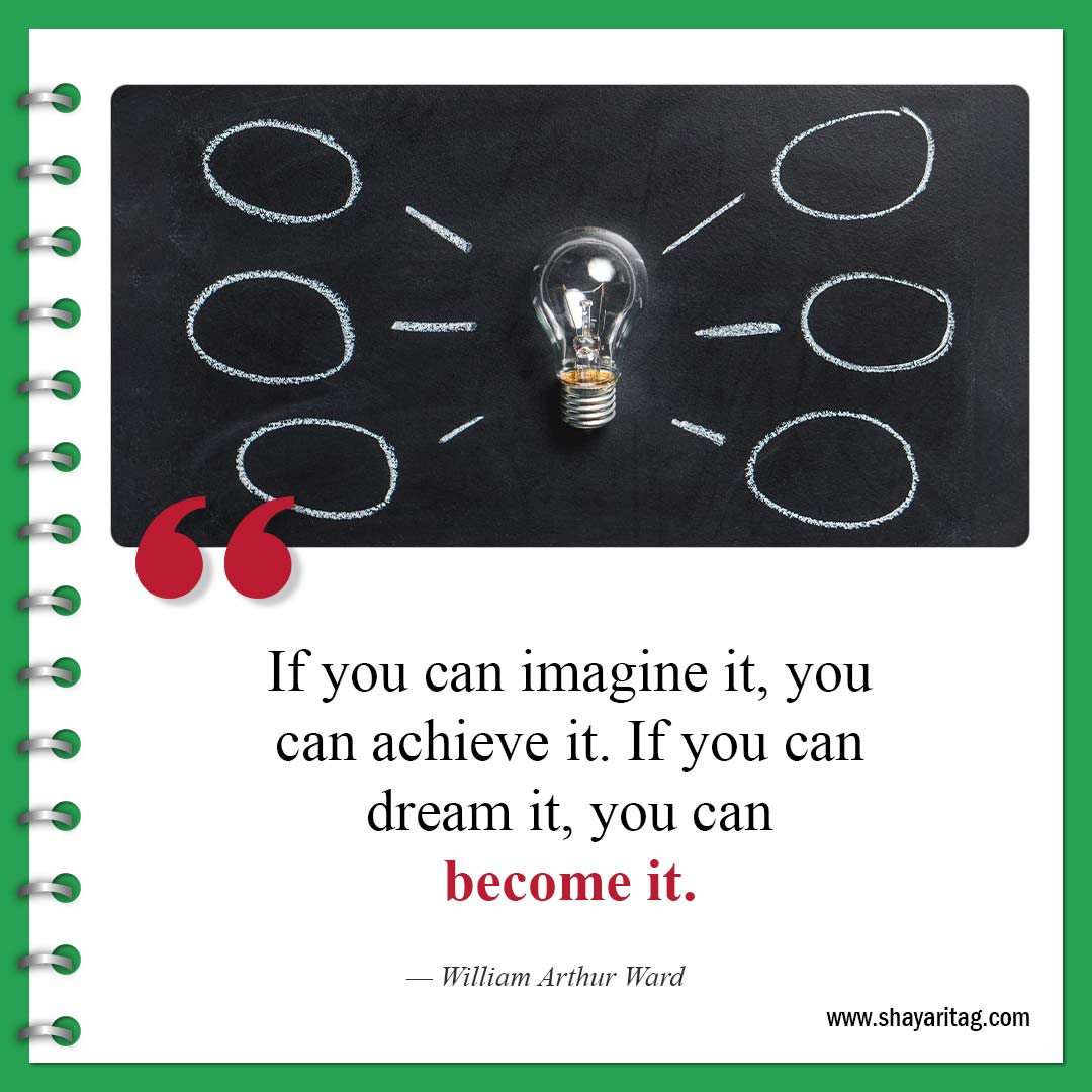 If you can imagine it-Quotes to motivate studying Best Inspirational study Quotes