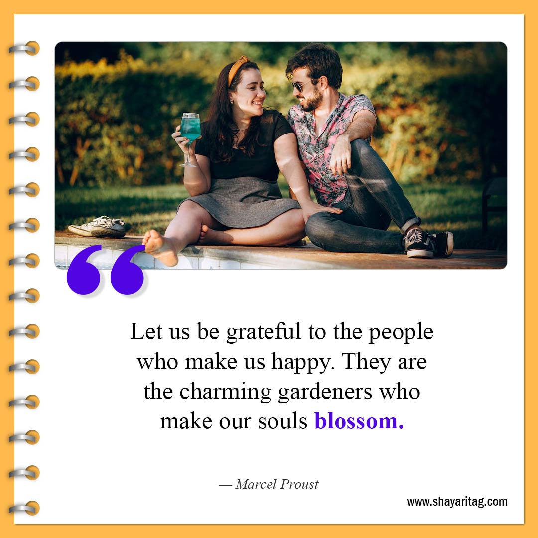 Let us be grateful to the people-Famous Thanksgiving Quotes Best thankful family quote