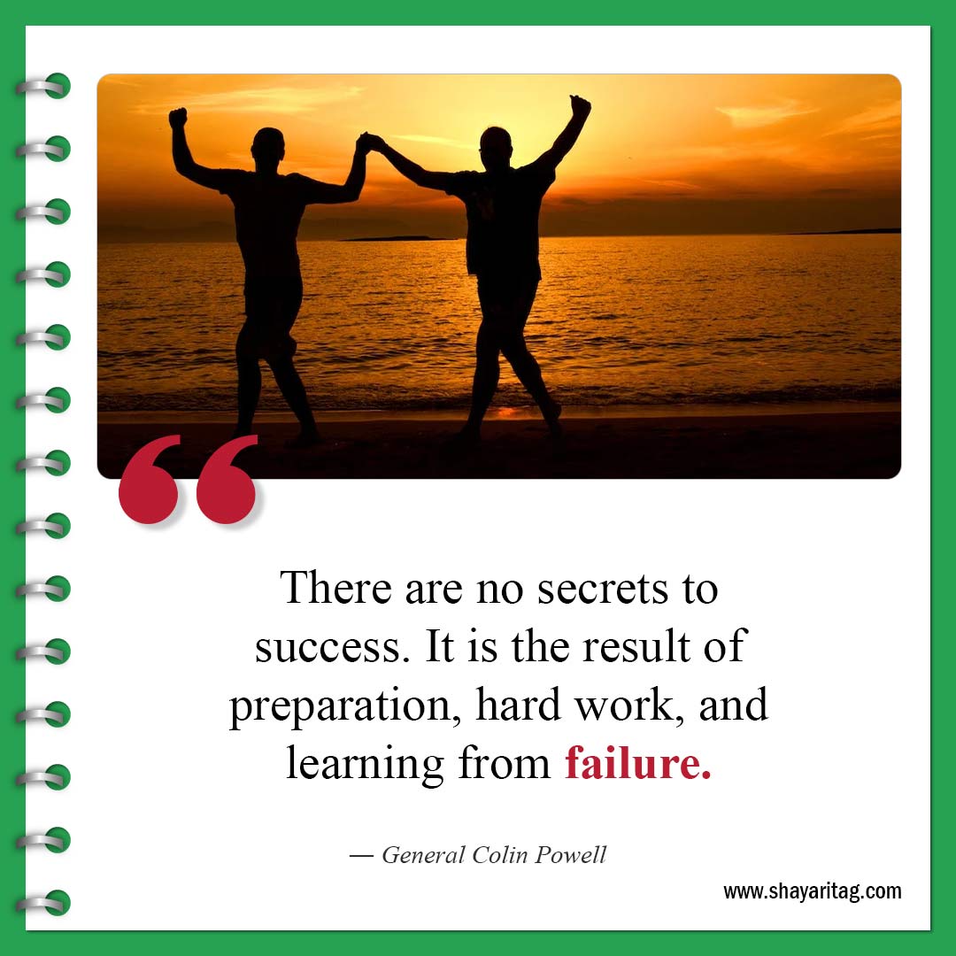 There are no secrets to success-Quotes to motivate studying Best Inspirational study Quotes