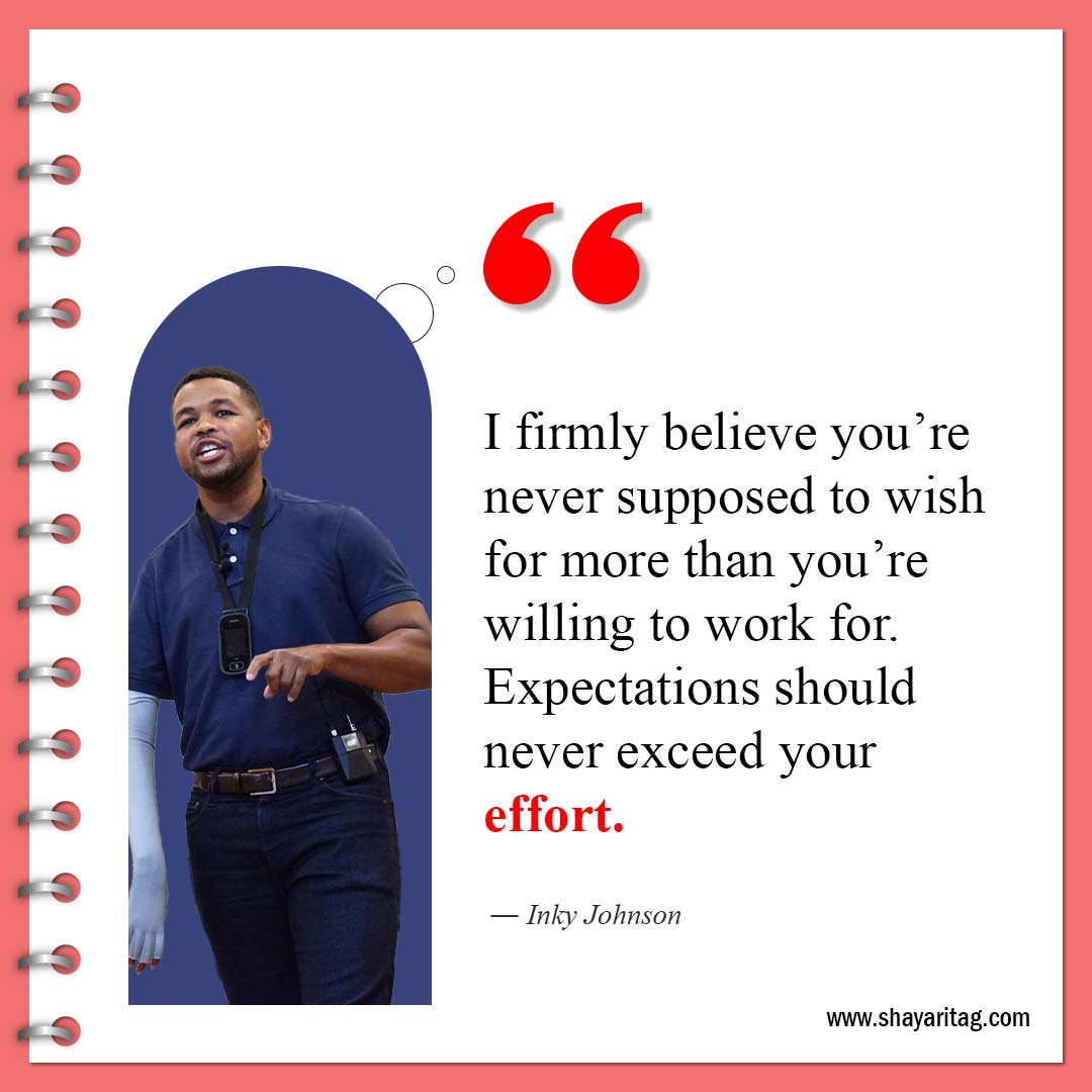 I firmly believe you’re never supposed-Inky Johnson Quotes Best motivational speaker with image