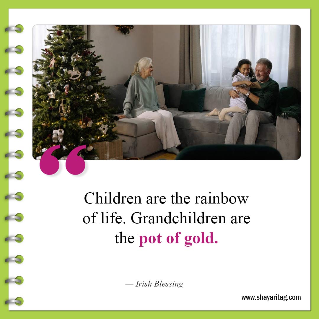 Children are the rainbow of life-Best Granddaughters Quotes And Sayings