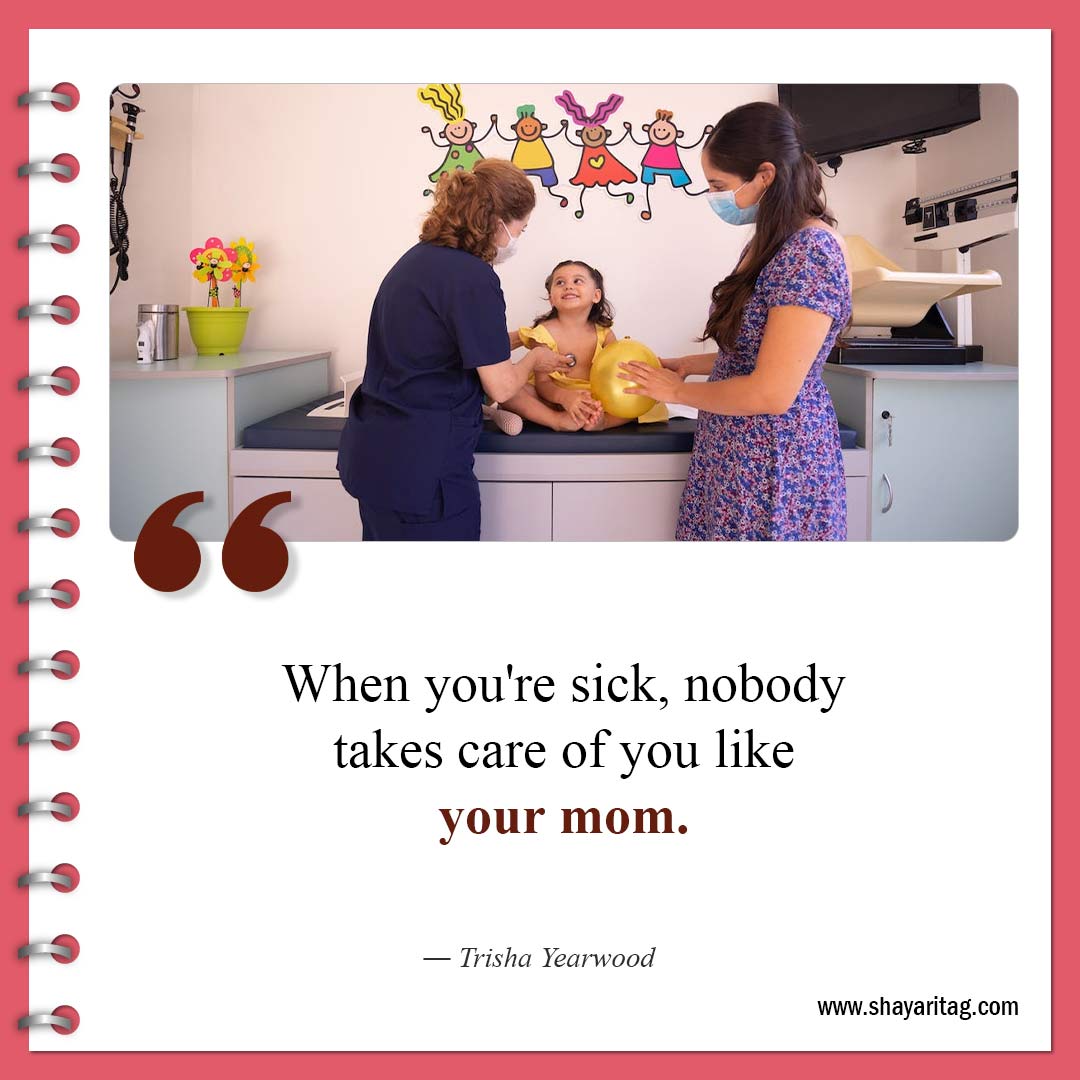 When you're sick-Inspirational Single Mom Quotes