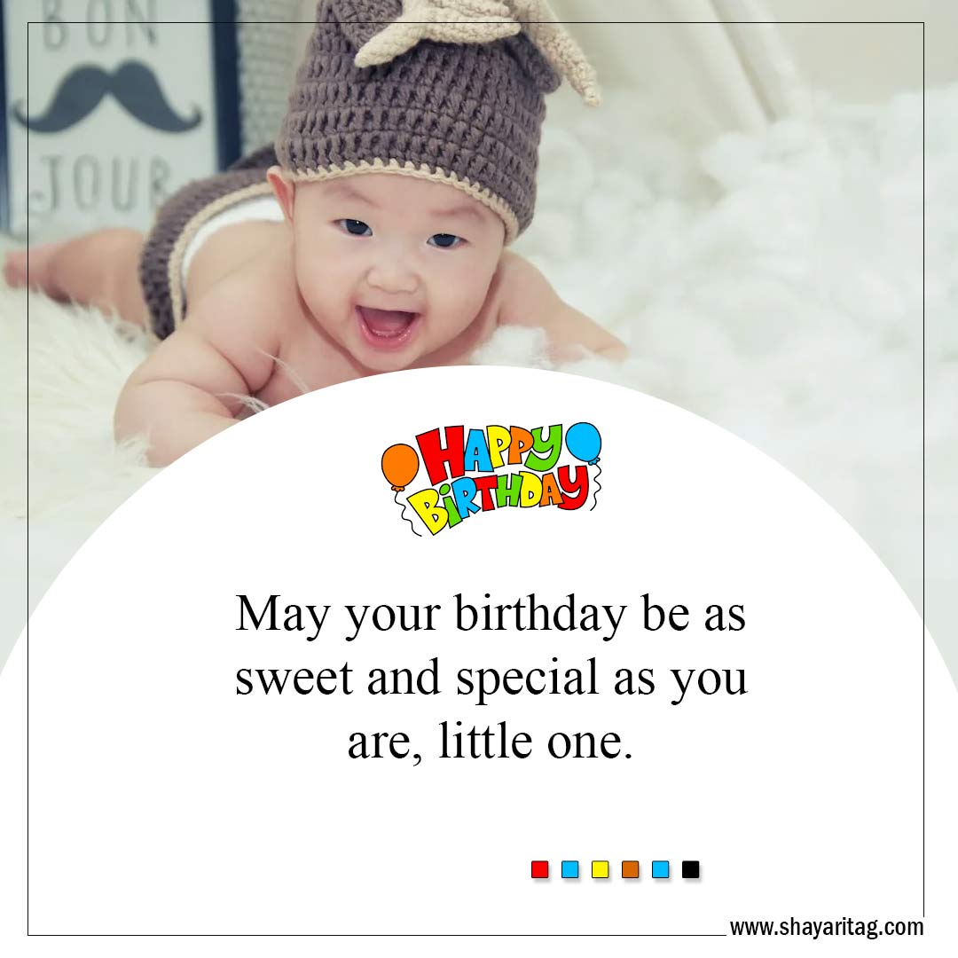 May your birthday be as sweet-Best Happy Birthday Wishes for Baby Boy