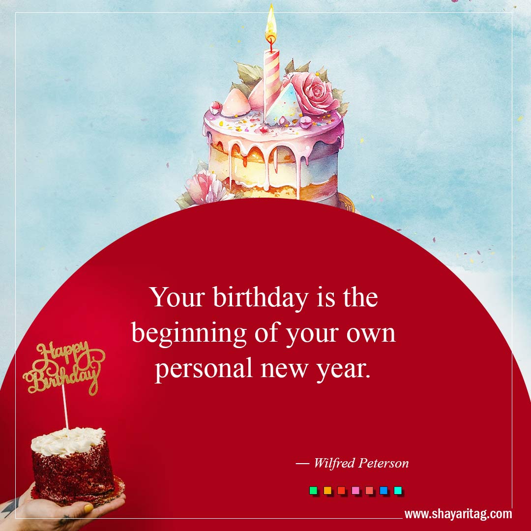 Your birthday is the beginning-Best Inspirational Birthday Quotes and Wishes