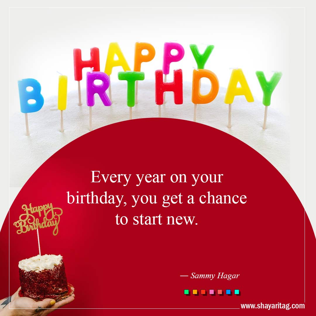 you get a chance to start new-Best Inspirational Birthday Quotes and Wishes