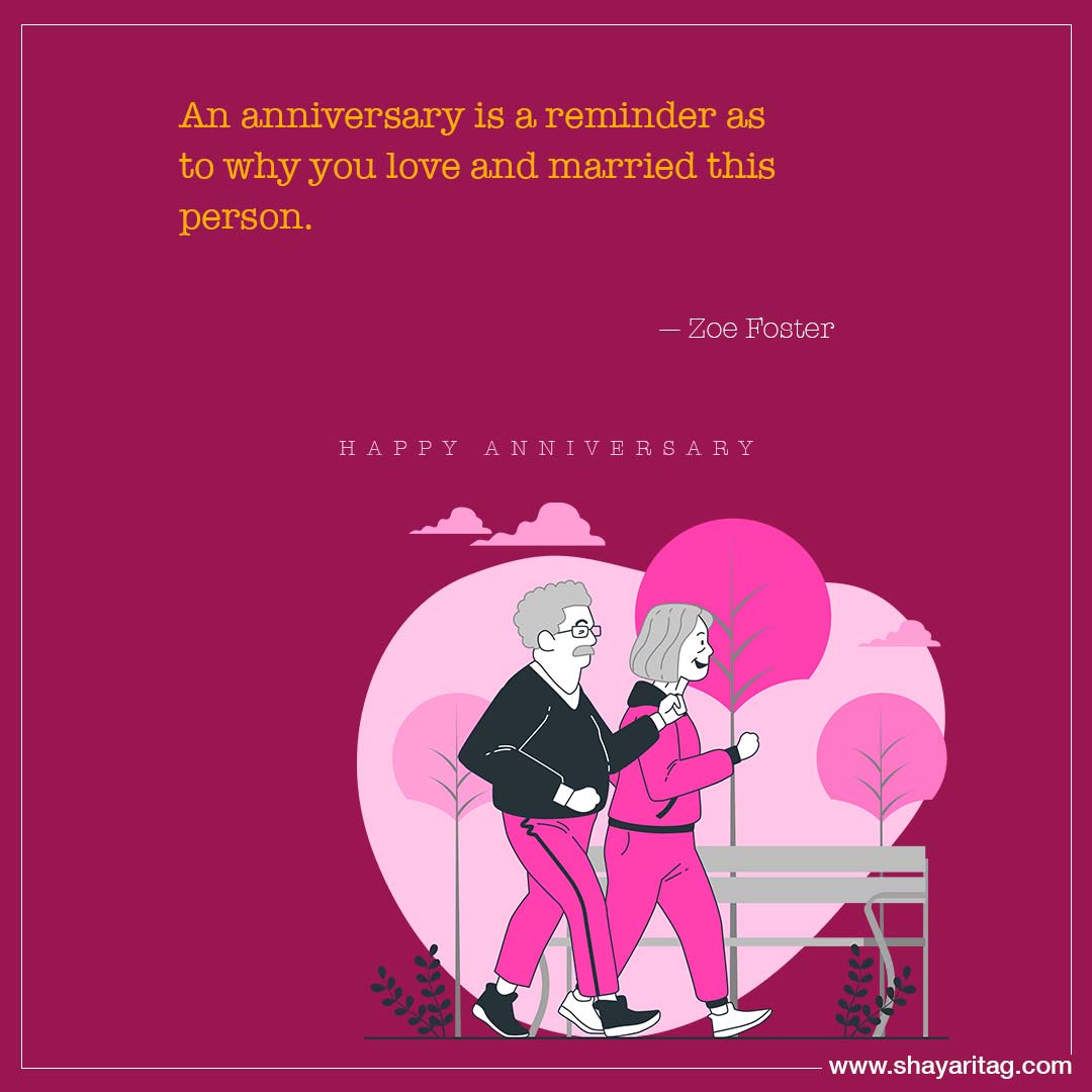 An anniversary is a reminder as to-Happy Anniversary Quotes for couples